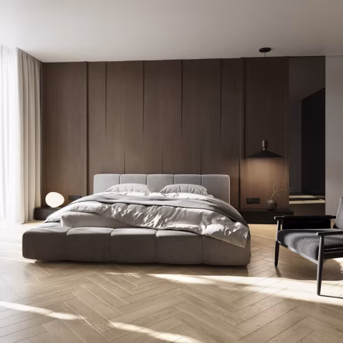 Кварцвиниловая плитка Fargo клеевая Parquet LVT Дуб Манила 22-99905-01 венгерская елка 595×119×2,5