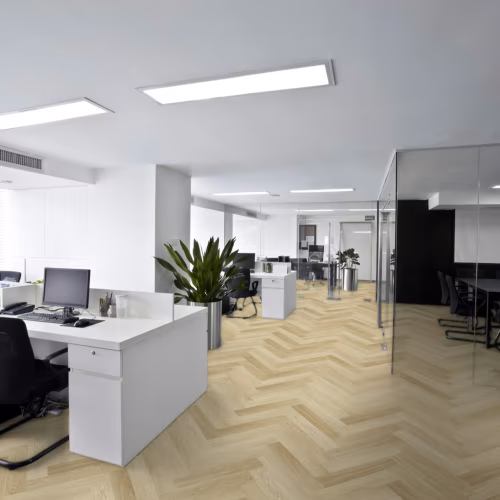 Кварцвиниловая плитка Fargo клеевая Parquet LVT Дуб Лаос 22-21064-01 венгерская елка 595×119×2,5