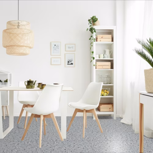Кварцвиниловая плитка Fargo клеевая Stone LVT Терраццо Холодный 6949-1 606×303×2,5