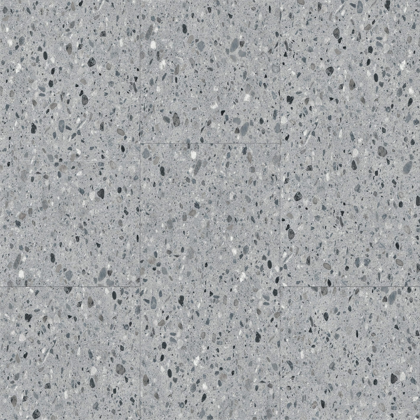 Кварцвиниловая плитка Fargo клеевая Stone LVT Терраццо Холодный 6949-1 606×303×2,5