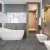 Кварцвиниловая плитка Fargo клеевая Stone LVT Бетон Готика 48143-10 606×303×2,5 фото в интерьере