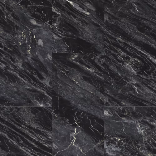 Кварцвиниловая плитка Fargo клеевая Stone LVT Гранит Черный 1804-3 606×303×2,5