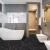 Кварцвиниловая плитка Fargo клеевая Stone LVT Гранит Черный 1804-3 606×303×2,5 фото в интерьере