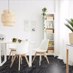 Кварцвиниловая плитка Fargo клеевая Stone LVT Гранит Черный 1804-3 606×303×2,5