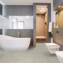 Кварцвиниловая плитка Fargo клеевая Stone LVT Терраццо Бежевый 101-3 606×303×2,5
