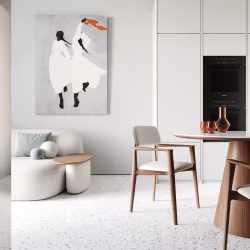 Кварцвиниловая плитка Fargo клеевая Stone LVT Терраццо Гранж 101-2 606×303×2,5
