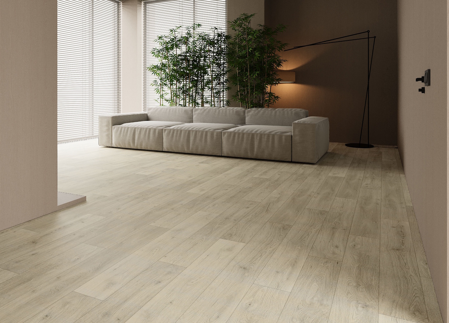 Кварцвиниловая плитка Art East клеевая Art Tile Premium Дуб Виктори 4516-2 ATP 1219,2×184,15×2,5 фото в интерьере