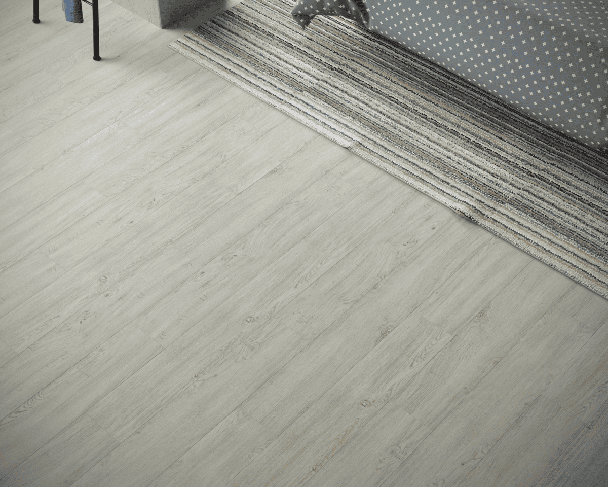 Кварцвиниловая плитка Art East замковая Art Tile Click Бархат Лазурный 45-122-ATC 1220×180×4 фото в интерьере