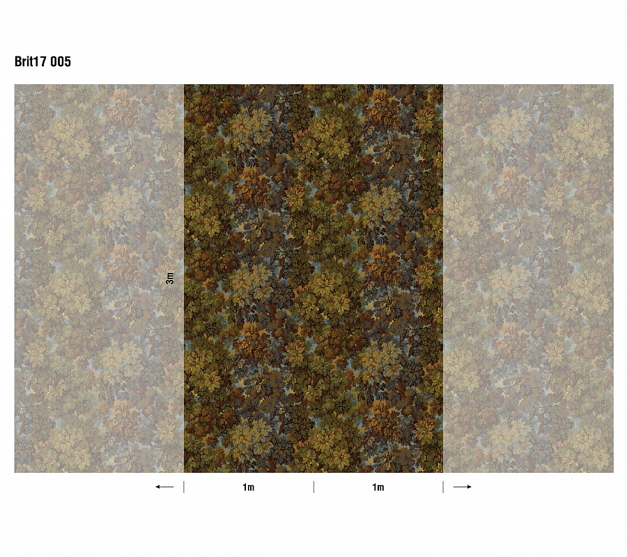 Панно Loymina Шервуд Шервудский лес Brit17 005 3×1 Панно Loymina Шервуд Шервудский лес Brit17 005 3×1