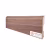 Плинтус МДФ ламинированный TeckWood Орех Натур 2150×75×16