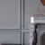 Потолочный плинтус под покраску Cosca Decor KX003 с подсветкой 2000×45×120 фото в интерьере