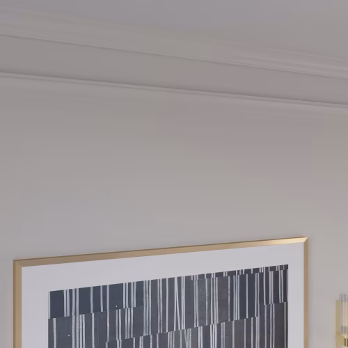 Потолочный плинтус под покраску Cosca Decor KX005 2000×69×71
