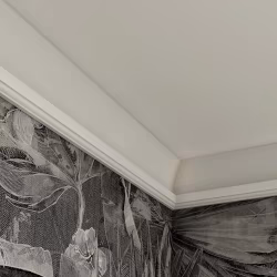 Потолочный плинтус под покраску Cosca Decor KX007 с подсветкой 2000×42×70