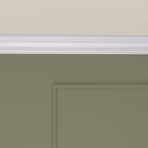 Потолочный плинтус под покраску Cosca Decor KX012 2000×80×80