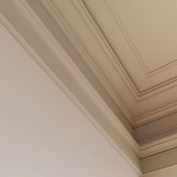 Потолочный плинтус под покраску Cosca Decor KX012 2000×80×80