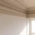 Потолочный плинтус под покраску Cosca Decor KX012 2000×80×80 фото в интерьере