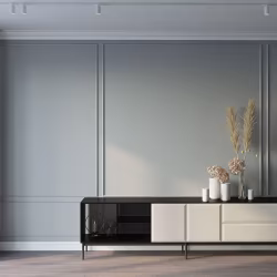 Потолочный плинтус под покраску Cosca Decor KX013 2000×75×95