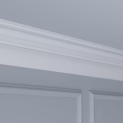 Потолочный плинтус под покраску Cosca Decor KX013 2000×75×95