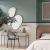Потолочный плинтус под покраску Cosca Decor KX015 2000×84×97 фото в интерьере