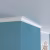 Потолочный плинтус под покраску Cosca Decor KX019 2000×30×30 фото в интерьере