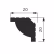 Потолочный плинтус под покраску Cosca Decor KX020 2000×20×20