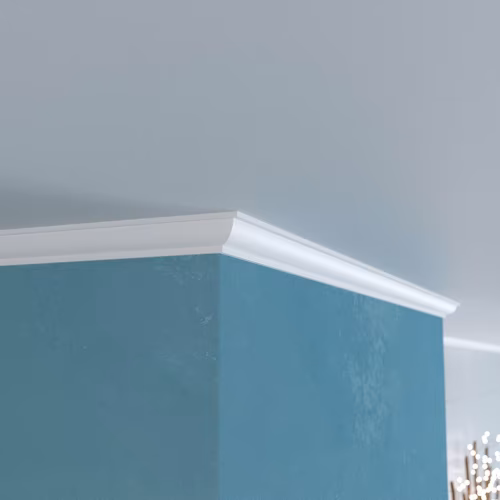 Потолочный плинтус под покраску Cosca Decor KX020 2000×20×20