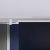 Потолочный плинтус под покраску Cosca Decor KX022 2000×30×45 фото в интерьере