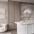 Потолочный плинтус под покраску Cosca Decor KX022 2000×30×45 фото в интерьере