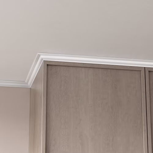 Потолочный плинтус под покраску Cosca Decor KX022 2000×30×45