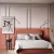Потолочный плинтус под покраску Cosca Decor KX034 2000×41×40 фото в интерьере