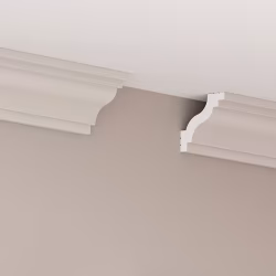 Потолочный плинтус под покраску Cosca Decor KX034 2000×41×40