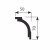 Потолочный плинтус под покраску Cosca Decor KX048 2000×50×70