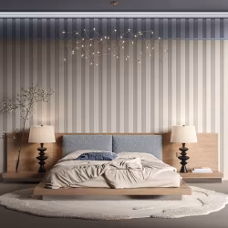 Потолочный плинтус под покраску Cosca Decor KX052 с подсветкой 2000×65×72