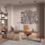 Потолочный плинтус под покраску Cosca Decor KX054 2000×116×113 фото в интерьере