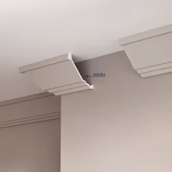 Потолочный плинтус под покраску Cosca Decor KX054 2000×116×113