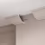 Потолочный плинтус под покраску Cosca Decor KX054 2000×116×113 фото в интерьере