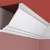 Потолочный плинтус под покраску Cosca Decor KX054 2000×116×113