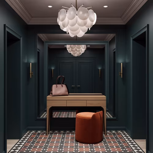 Потолочный плинтус под покраску Cosca Decor KX055 2000×145×147