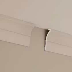 Потолочный плинтус под покраску Cosca Decor KX058 2000×30×91