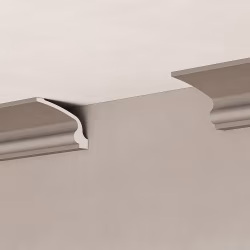 Потолочный плинтус под покраску Cosca Decor KX066 2000×60×90