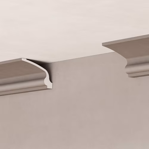 Потолочный плинтус под покраску Cosca Decor KX066 2000×60×90