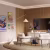 Потолочный плинтус под покраску Cosca Decor KX071 с подсветкой 2000×35×60 фото в интерьере