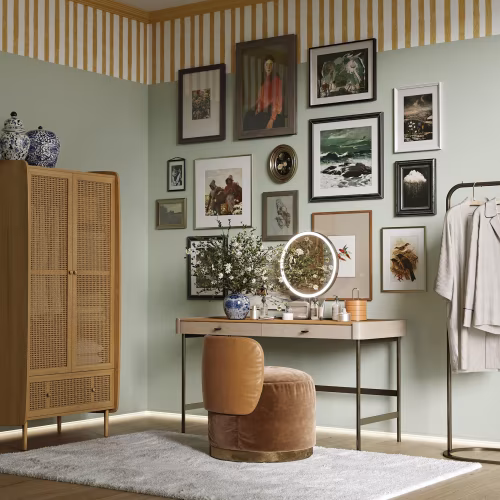 Потолочный плинтус под покраску Cosca Decor KX081 2000×100×60