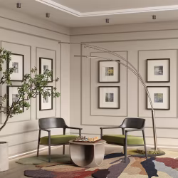 Потолочный плинтус под покраску Cosca Decor KX081 2000×100×60