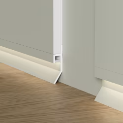 Плинтус под покраску теневой с подсветкой Cosca Decor Экополимер PL004 2000×65×16