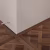 Микроплинтус под покраску Cosca Decor Экополимер PL015 2000×10×21 фото в интерьере