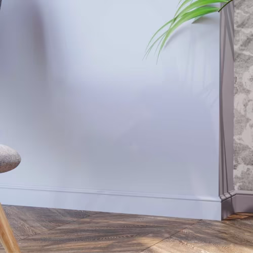Плинтус под покраску Cosca Decor Экополимер PX002 2000×79×13