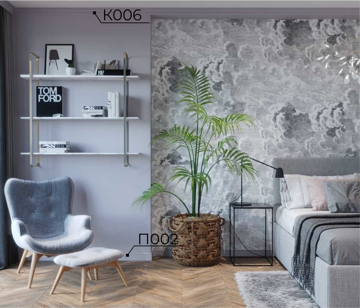 Плинтус под покраску Cosca Decor Экополимер PX002 2000×79×13 фото в интерьере