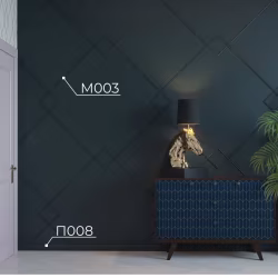 Плинтус под покраску Cosca Decor Экополимер PX008 2000×70×15