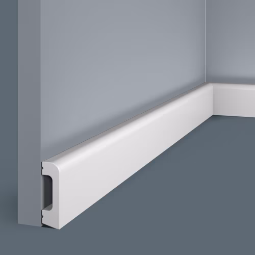 Плинтус под покраску Cosca Decor Экополимер PX013 2000×50×15